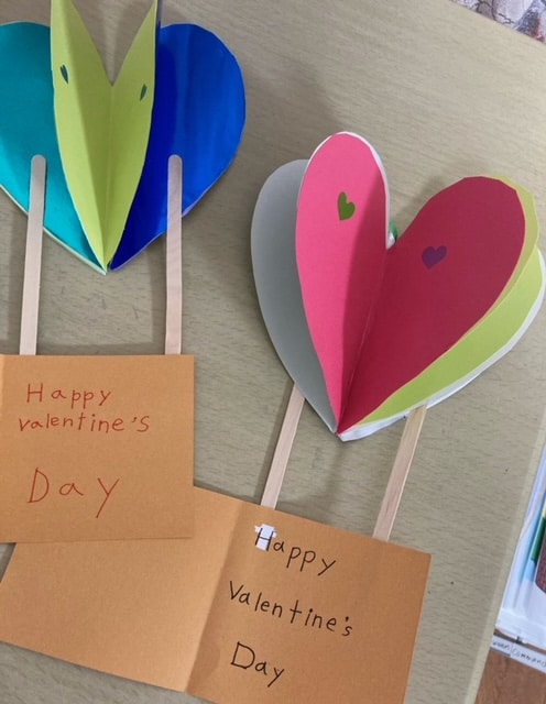 バレンタインクラフト