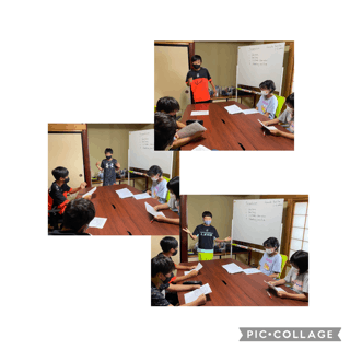 サマースクール　スピーチレッスン＃１