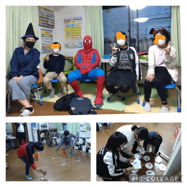 ハロウィンアクティビティレッスン