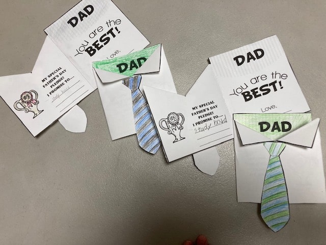 父の日のカード